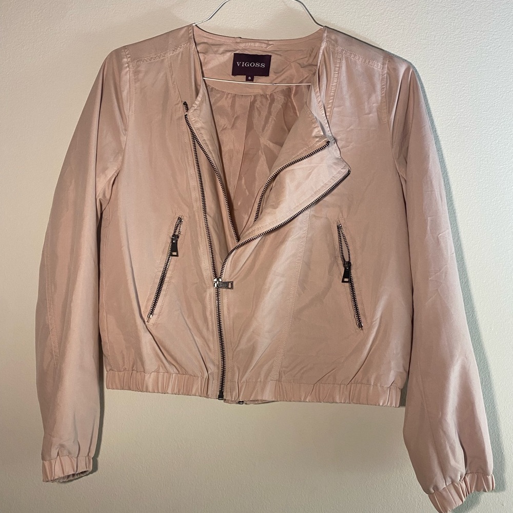 Side Zip Light Moto Jacket